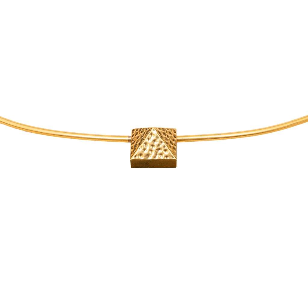 Valentino Rigid Gold-plated Belt - '10s Gold Good - Box View