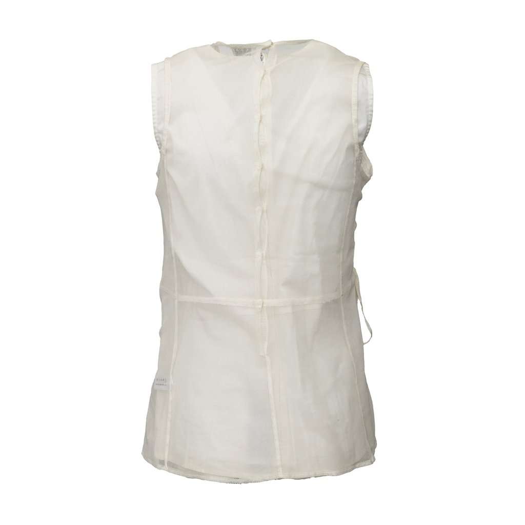 Marni Double Layer Top - '10s White Cotton Good - Back View