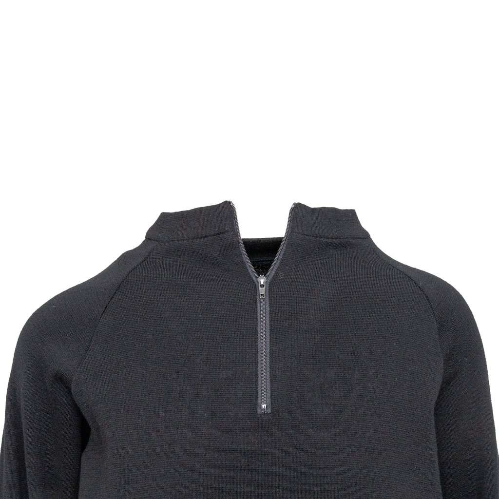 Yohji Yamamoto Sweater - '00s Black Wool Good - Box View