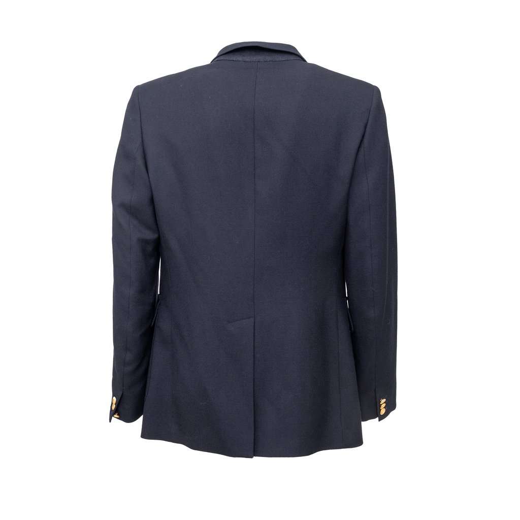 Maison Margiela Replica Harvard Blazer - '00s Navy Wool Good - Back View