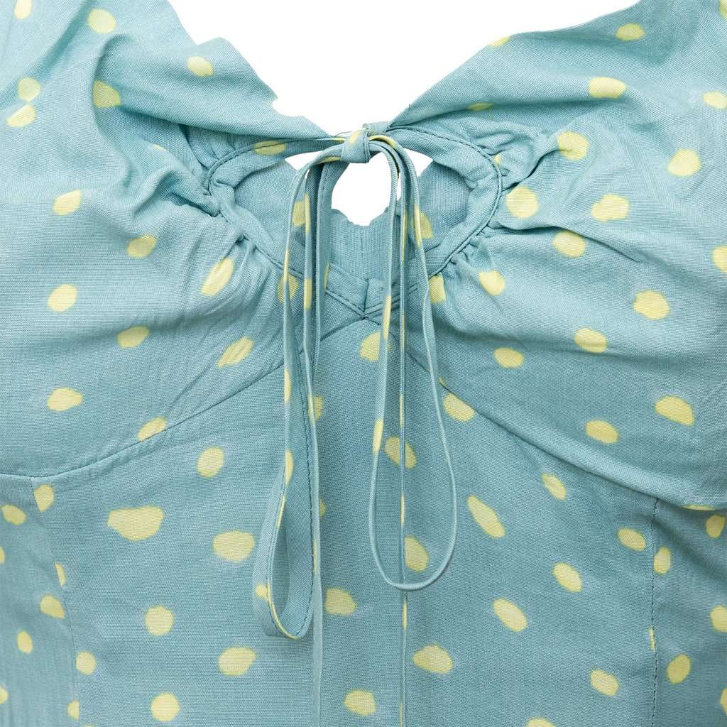 Vivienne Westwood Label Polka Dot Dress - '10s Red Good - Inside View