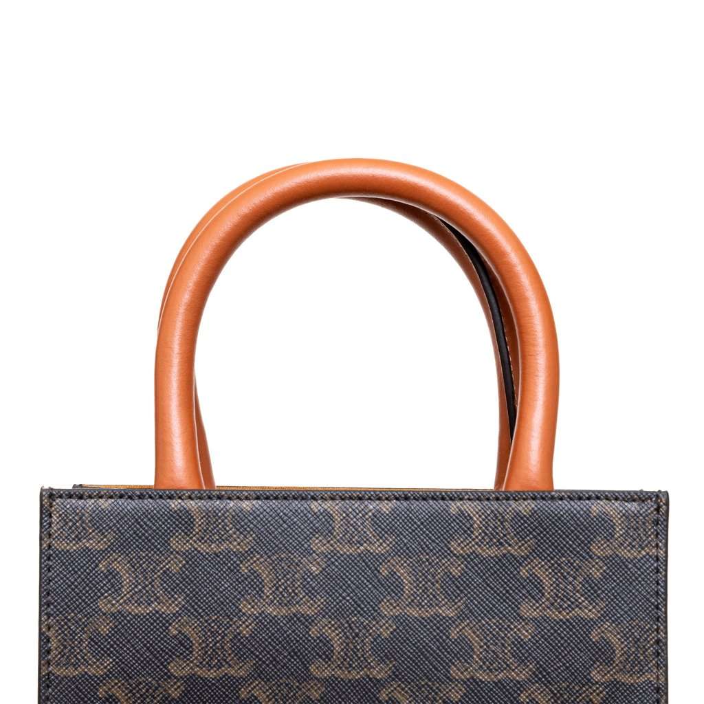 Celine Mini Vertical Cabas Tote - '20s Red Canvas Good - Box View