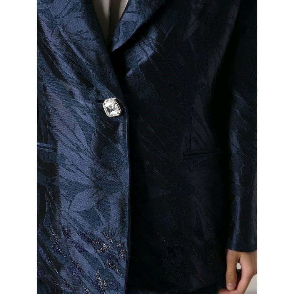 Gianfranco Ferré Blue Skirt Suit - '80s Blue Good - Box View