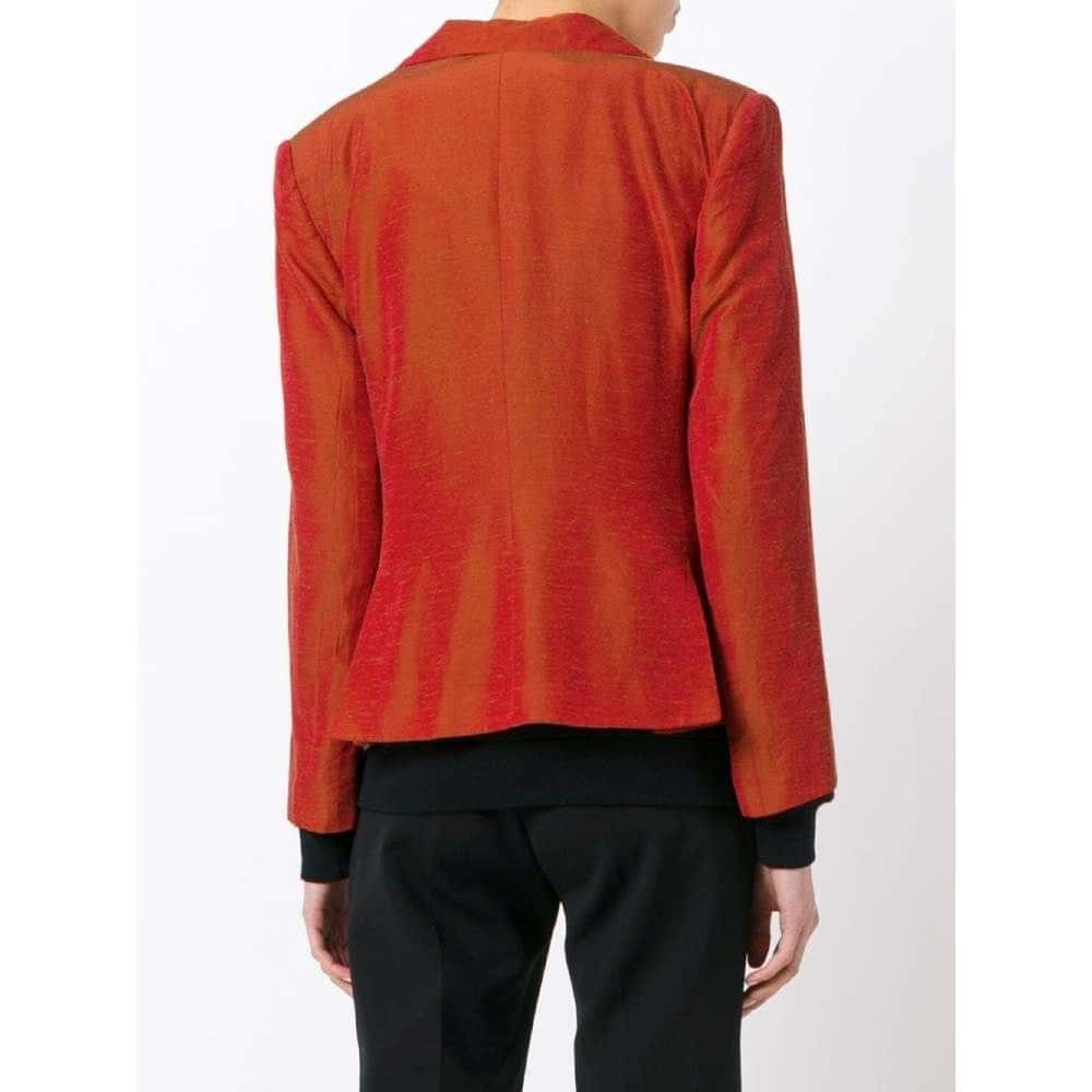 Romeo Gigli Fitted Blazer - '90s Red Good - Inside View