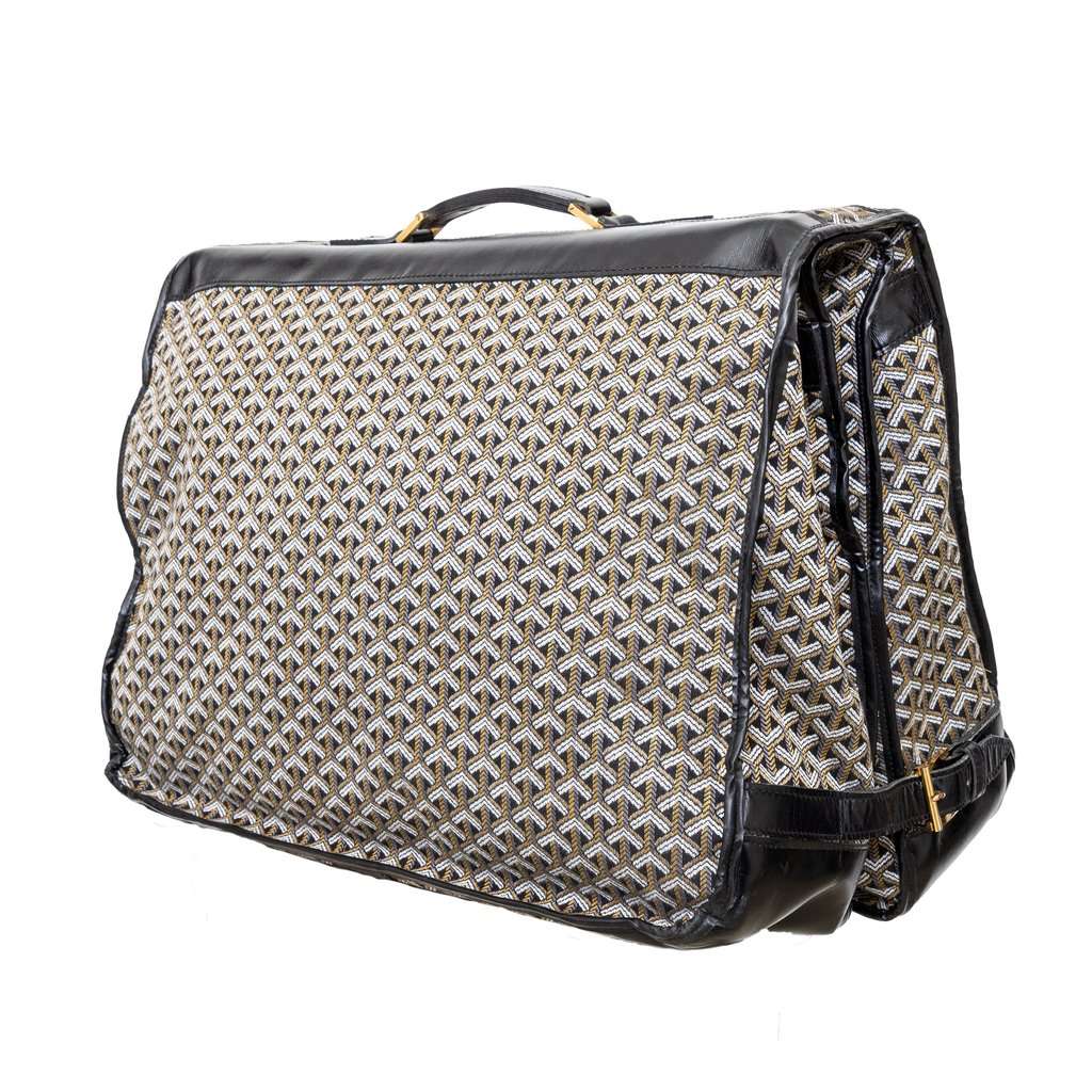 Goyard Vintage Garment Bag - '70s Red Good - Back View