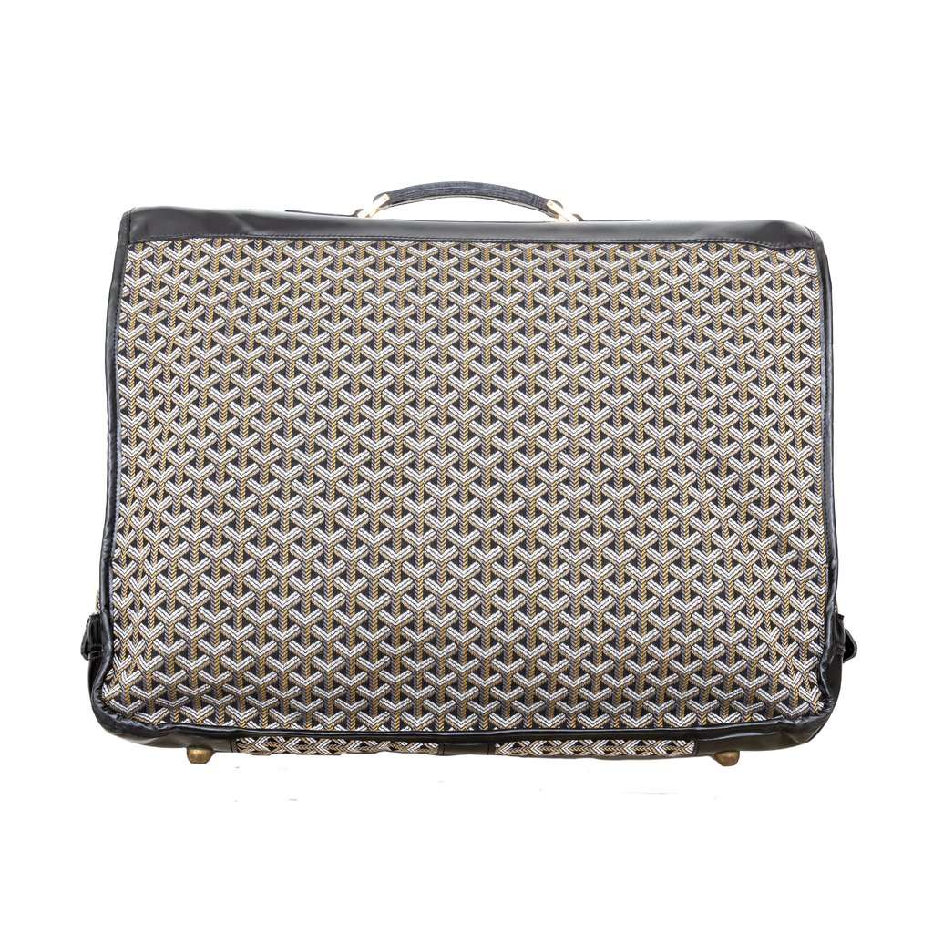 Goyard Vintage Garment Bag - '70s Red Good - Inside View