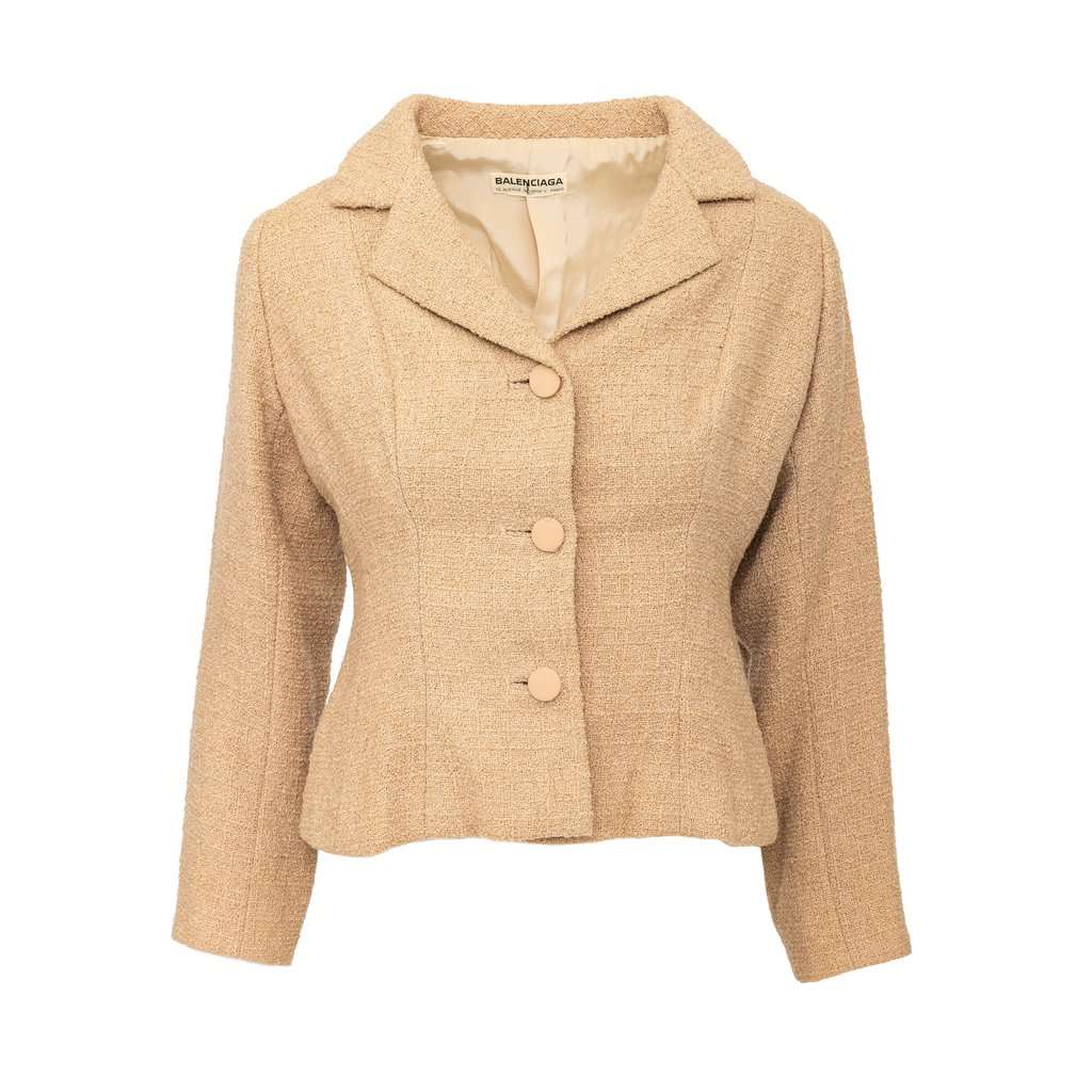 Balenciaga Vintage Blazer - '50s Red Good - Front View