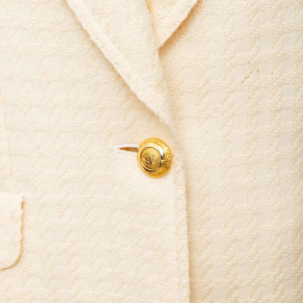 Valentino Miss V Wool Jacket - '80s Red Wool Good - Box View