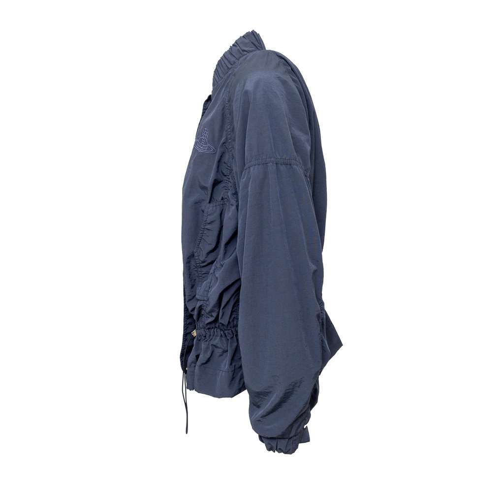 Vivienne Westwood Anglomania Nylon Jacket - '10s Navy Good - Back View
