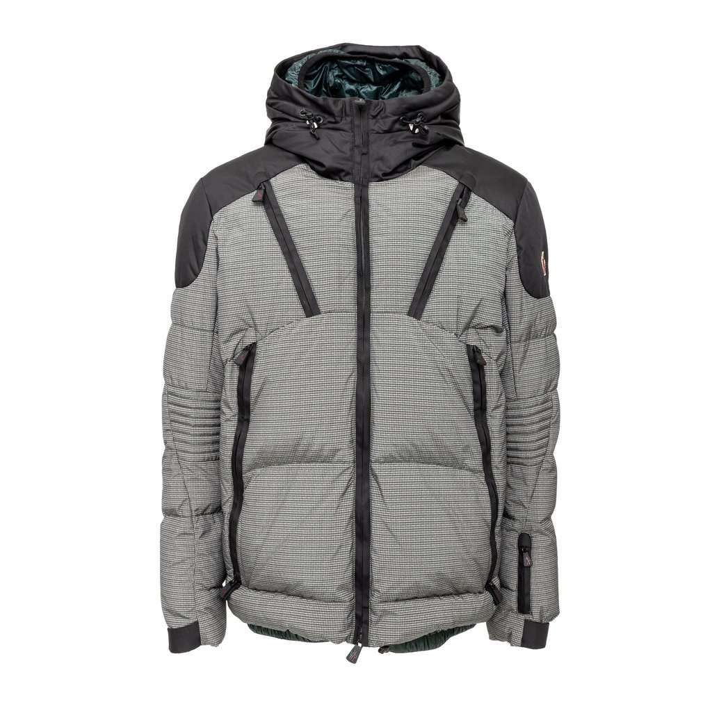 Moncler Padded Ski Jacket - '20s MultiColor Good - Front View