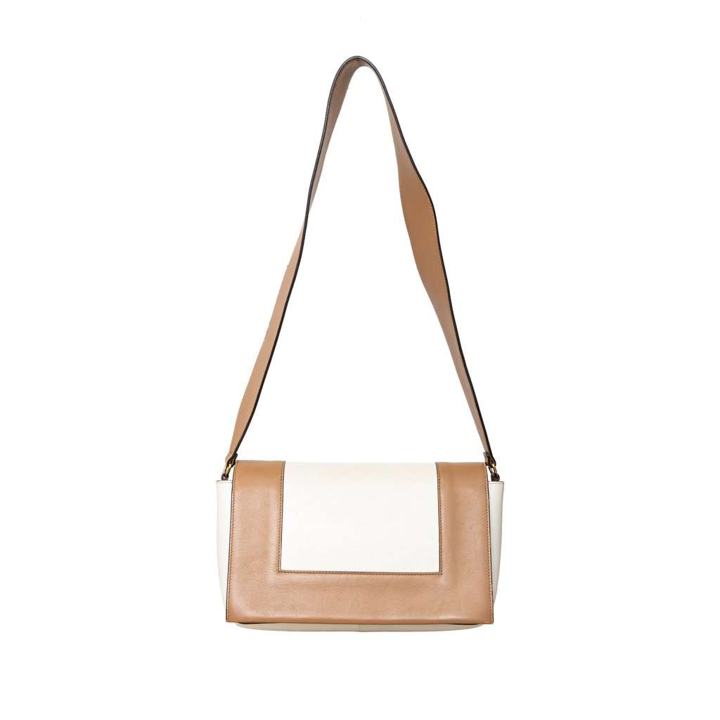 Celine Medium Frame Bag - '10s MultiColor Leather Good - Model View