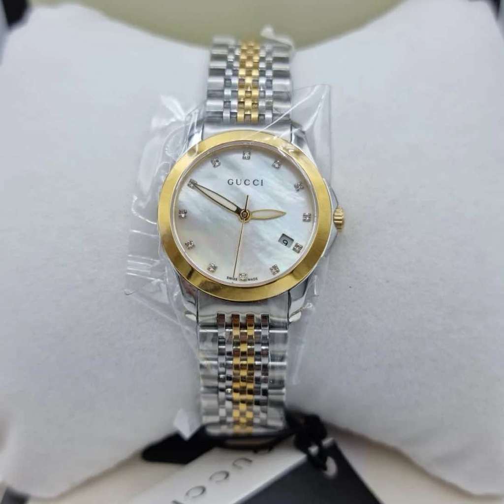 Gucci G-Timeless YA126513 Silver Never worn, with tag - Box View