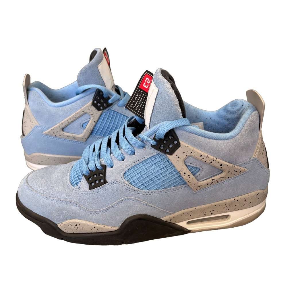 JORDAN Jordan 4 UNC Blue Good condition - Front View