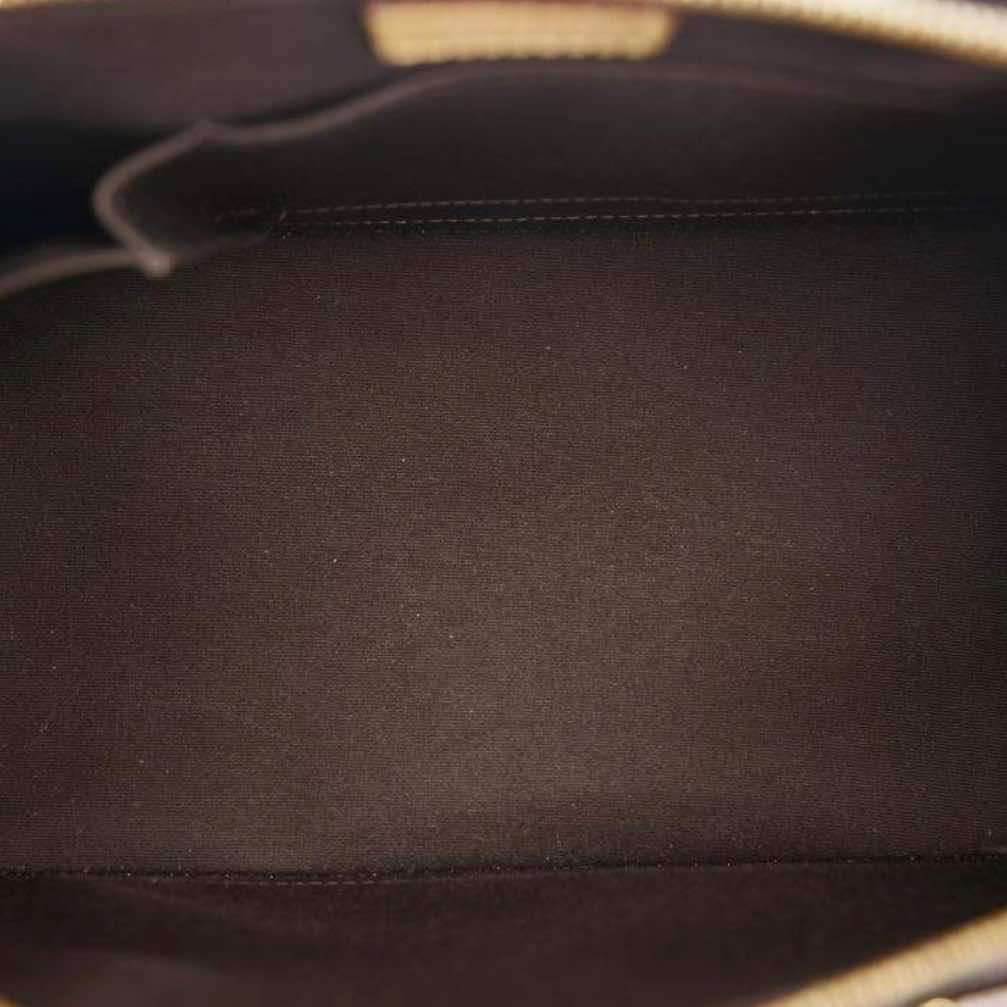 Louis Vuitton Alma Burgundy Leather Gold Never worn - Inside View