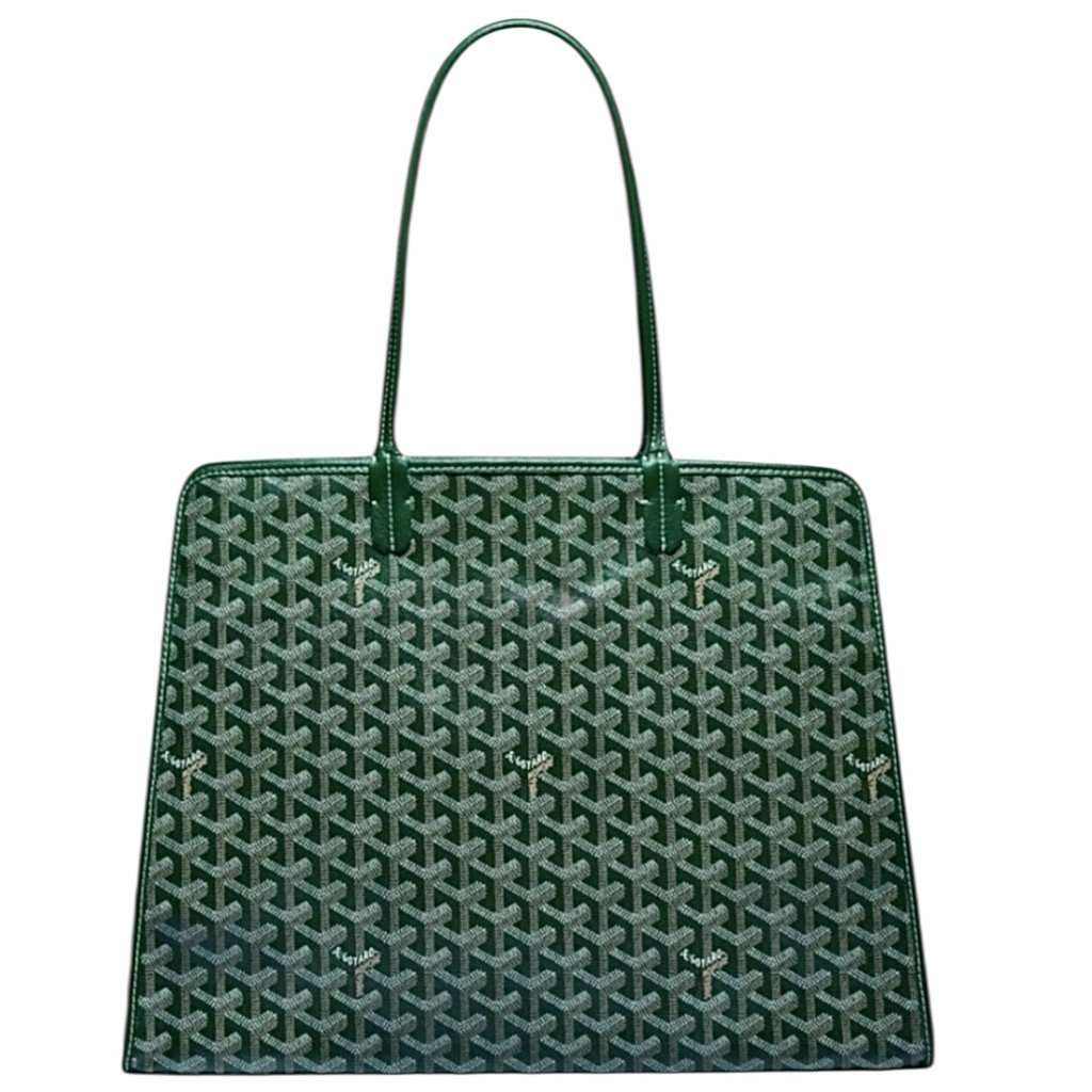 Goyard Goyard Hardy Bag Green Canvas Never worn, with tag - Front View