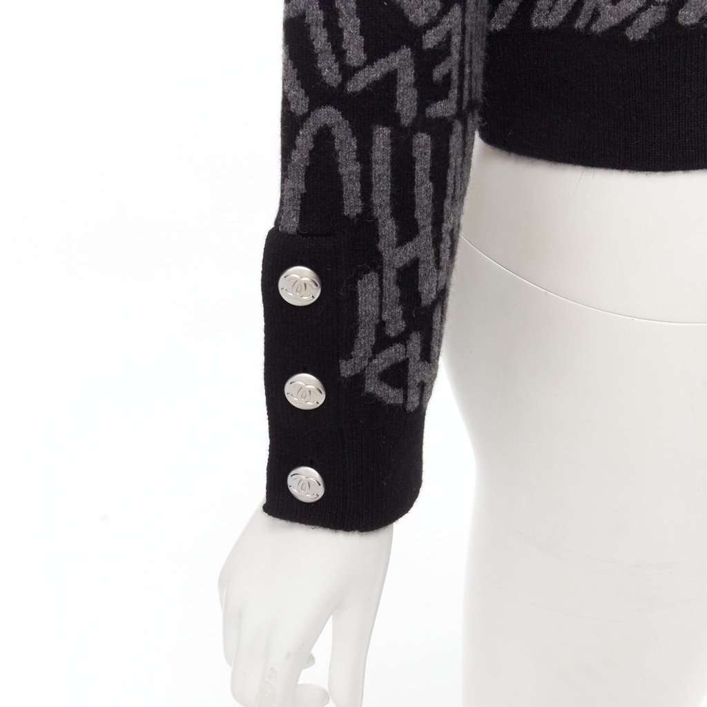 Chanel P70640K10206 Grey Cashmere Never worn - Back View