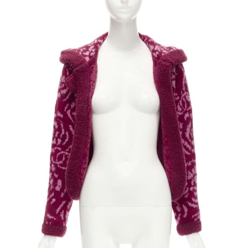 Chanel P70629 K10207 Red Wool Never worn - Inside View