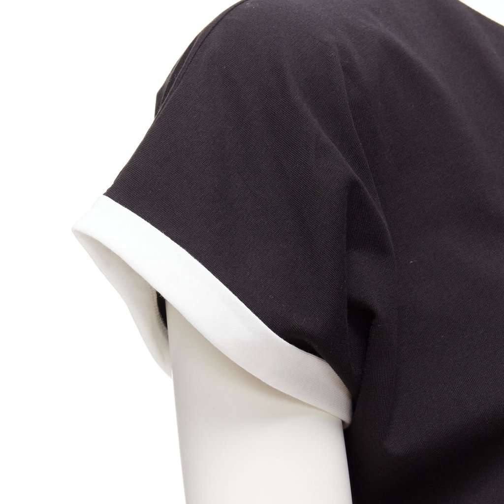 Balmain Logo Cap Shirt Black Cotton Never worn - Back View