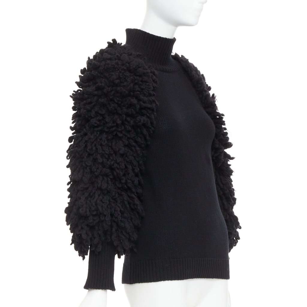 Valentino Garavani Black Wool Knitwear Black Wool Very good condition - Inside View