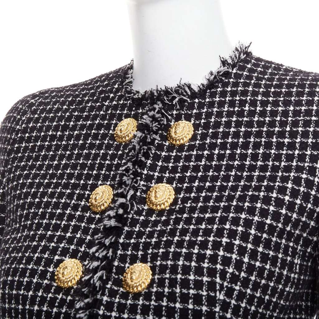 Balmain 241251F057002 Black Cotton Very good condition - Back View