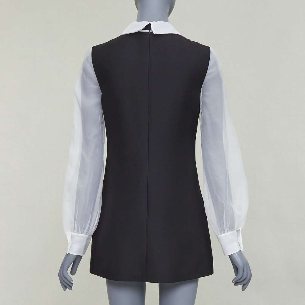 Valentino Garavani Black Wool Dress Black Wool Very good condition - Box View