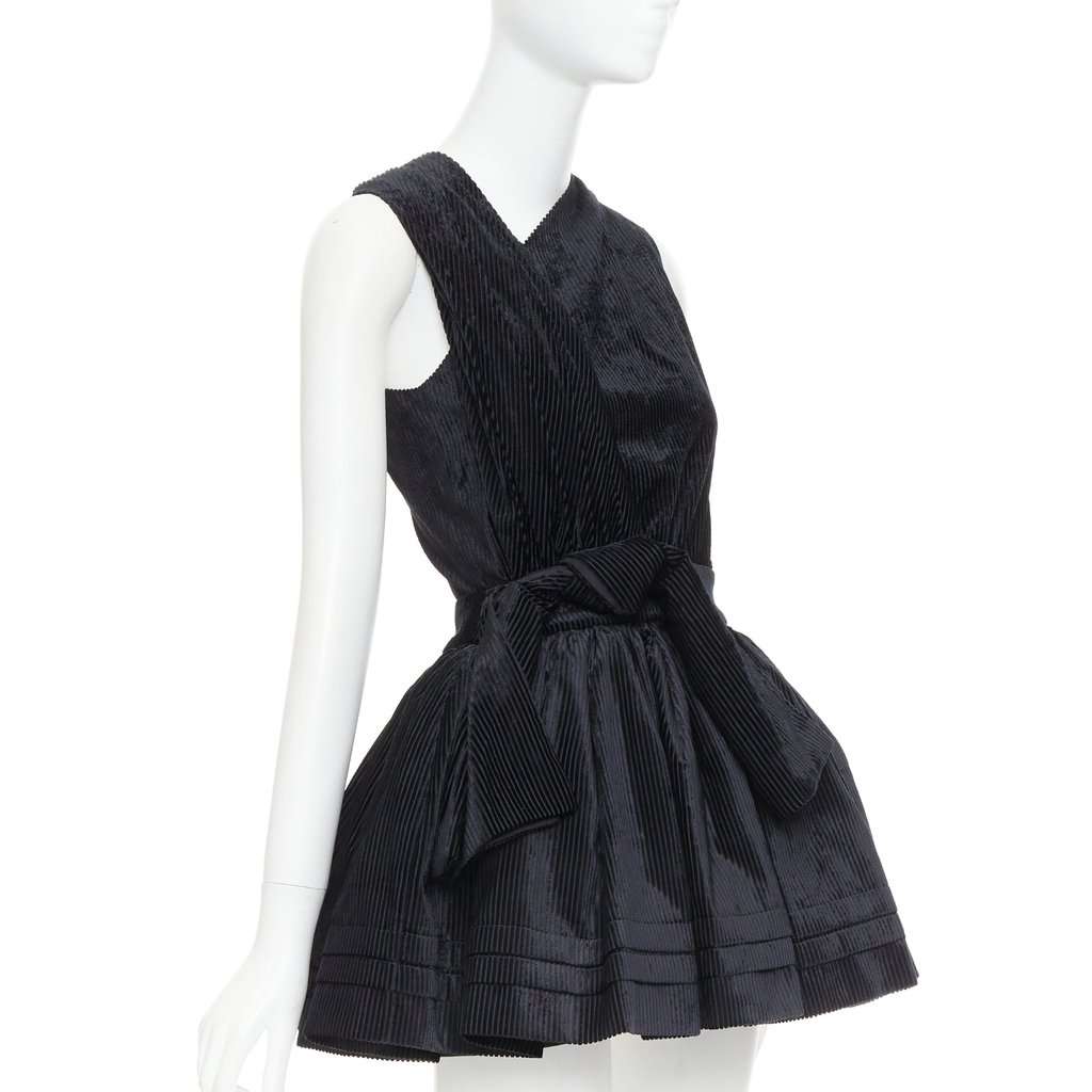Shushu Tong Tuck Edge Sloping Black Polyester Very good condition - Inside View