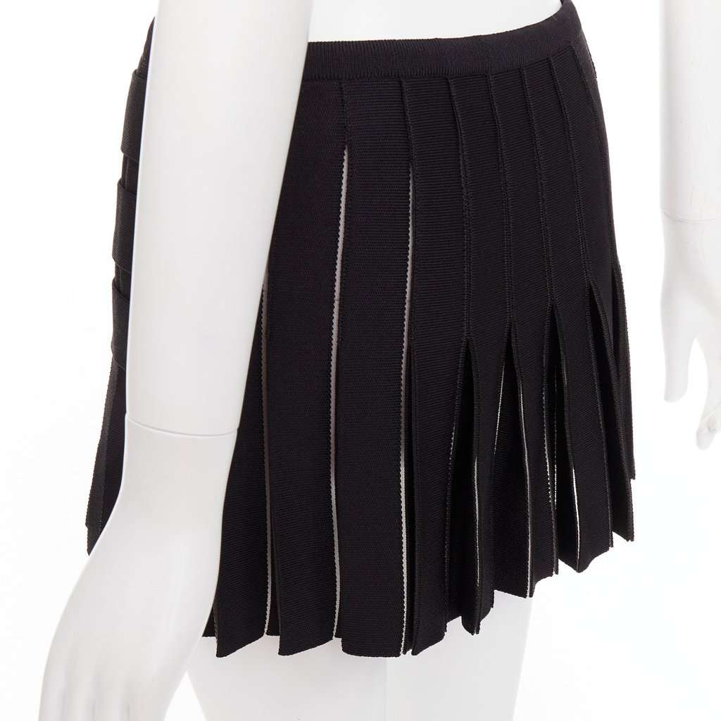 Balmain YF1LB474KC410PA Black Viscose Very good condition - Back View