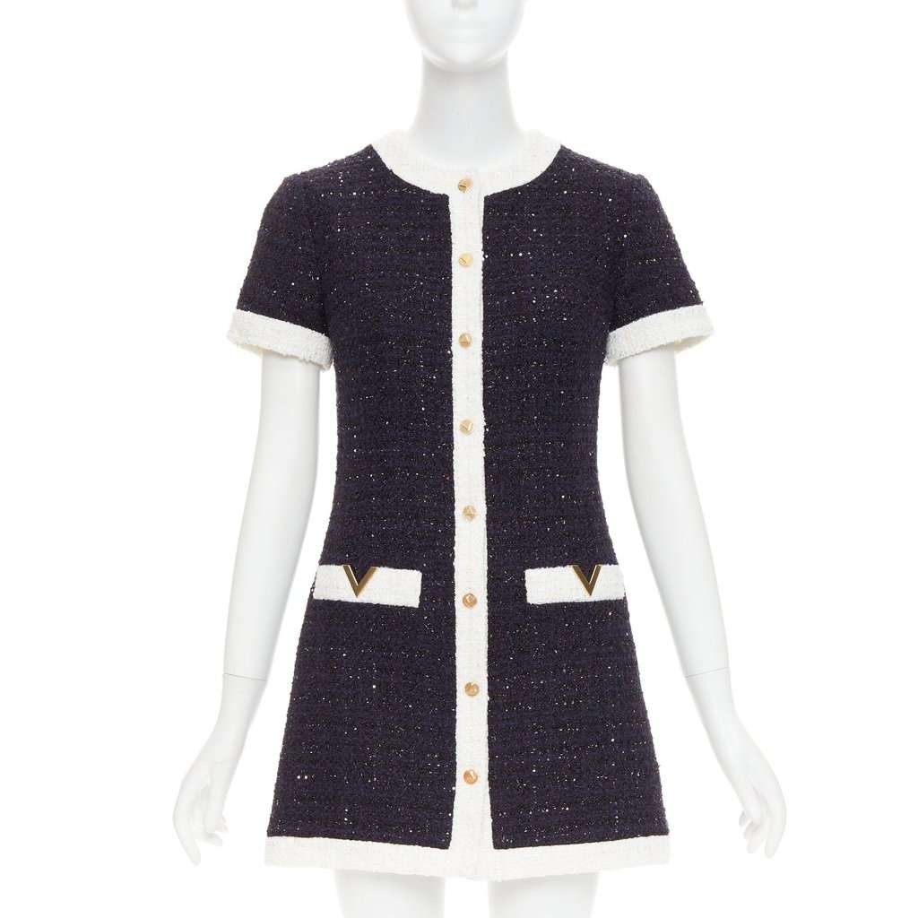 Valentino Retro Mini Beige Viscose Never worn - Front View