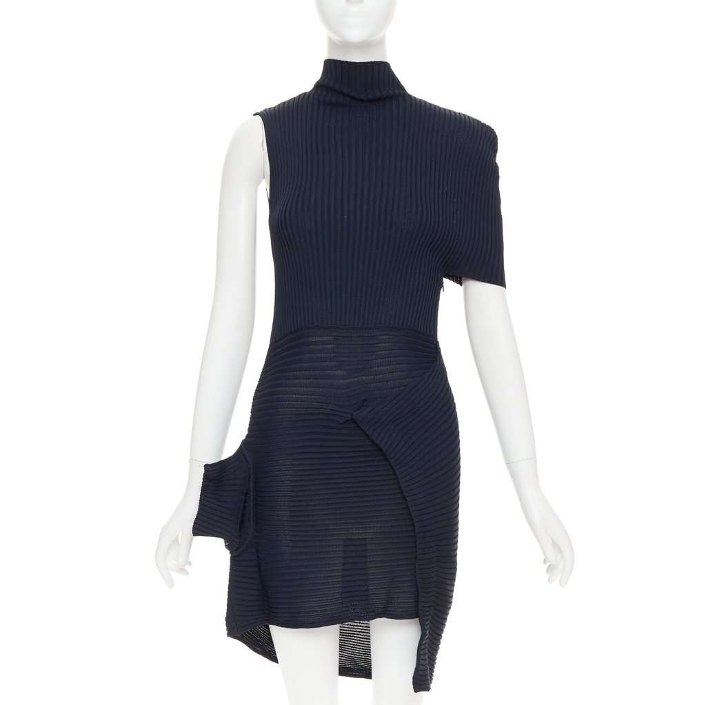 JW ANDERSON Navy Viscose Dress Navy Viscose Very good condition - Front View