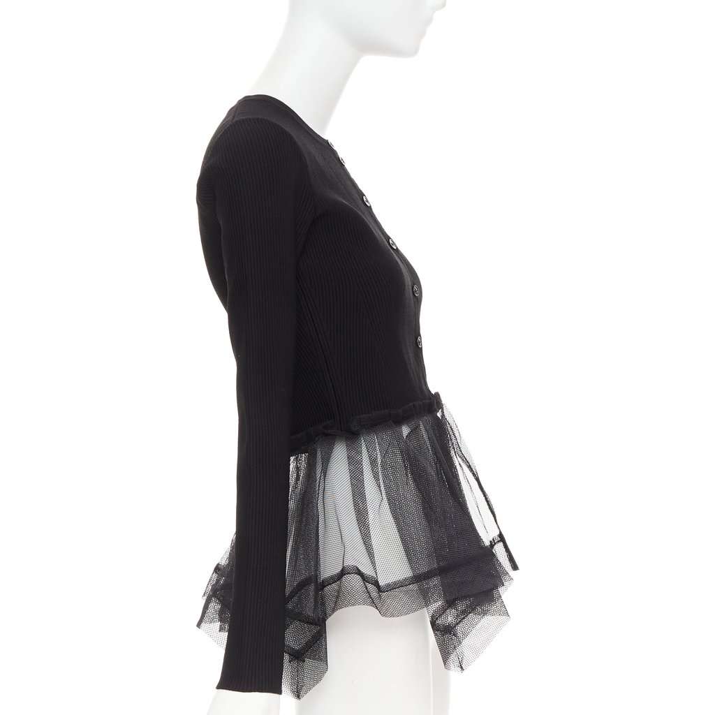 Alexander McQueen Black Viscose Knitwear Black Viscose Very good condition - Model View