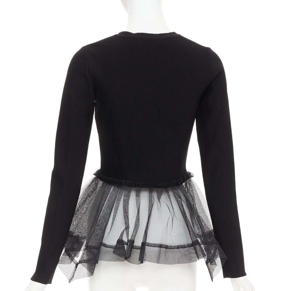 Alexander McQueen Black Viscose Knitwear Black Viscose Very good condition - Box View