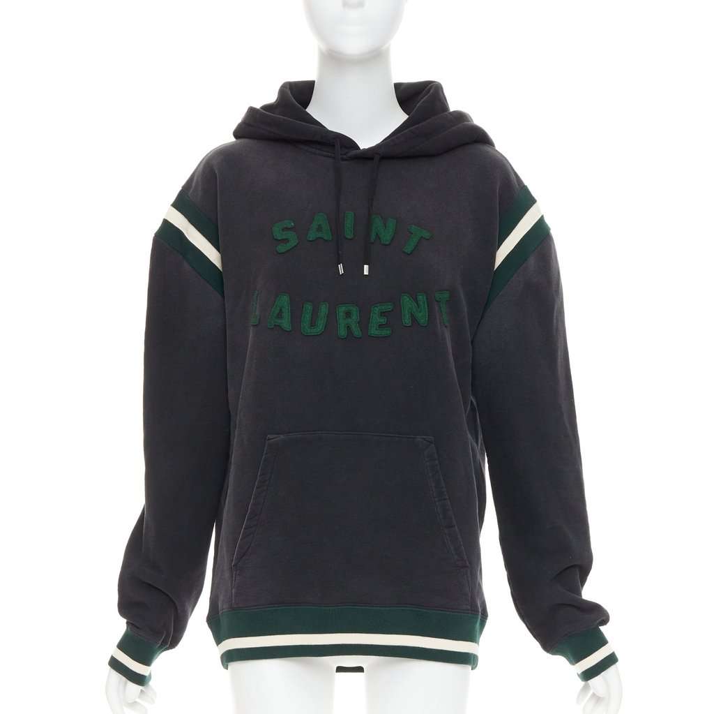 Saint Laurent Green Cotton Knitwear Green Cotton Very good condition - Front View