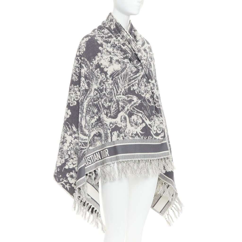Dior Ecru Cotton Scarf Beige Cotton Very good condition - Inside View
