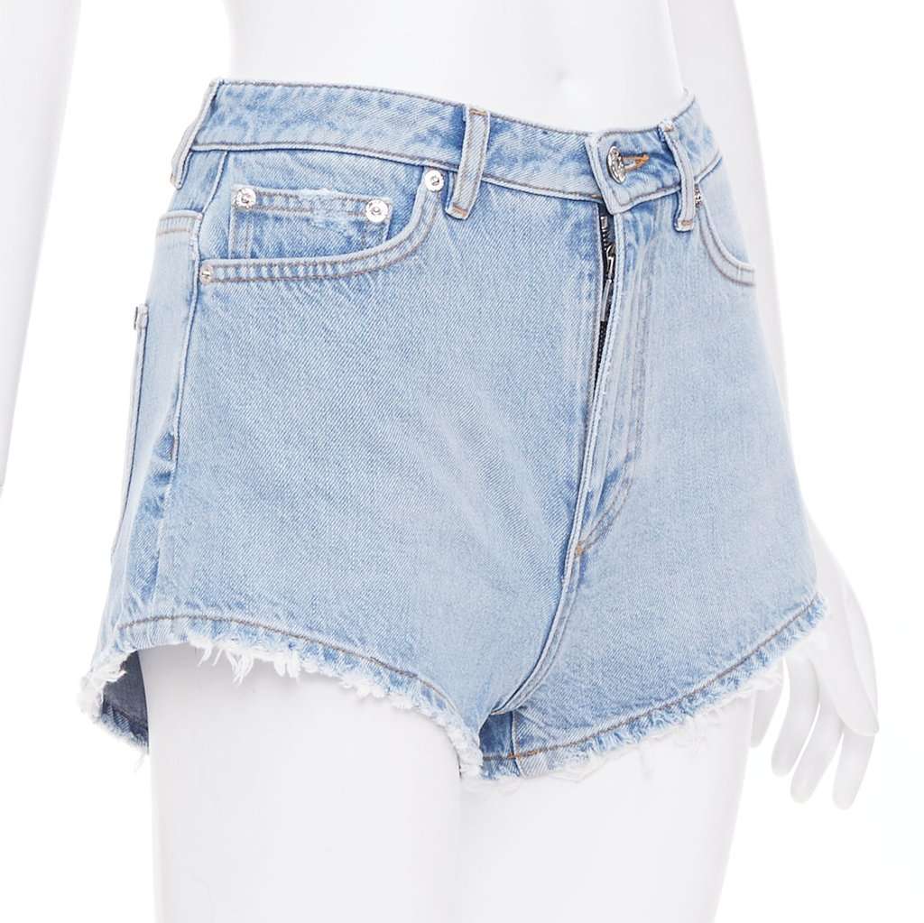 Dolce & Gabbana Blue Denim Shorts Blue Denim Very good condition - Inside View
