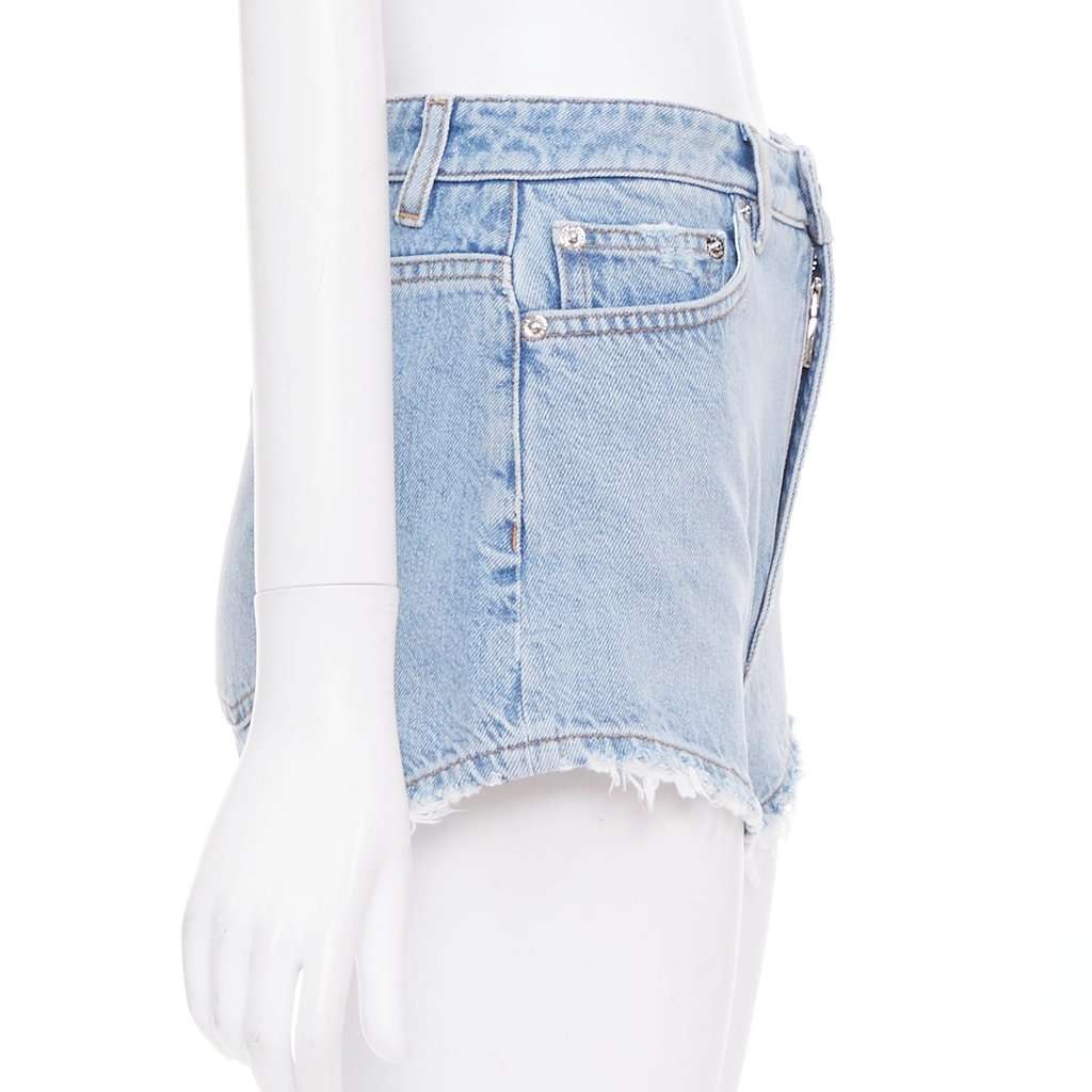 Dolce & Gabbana Blue Denim Shorts Blue Denim Very good condition - Model View