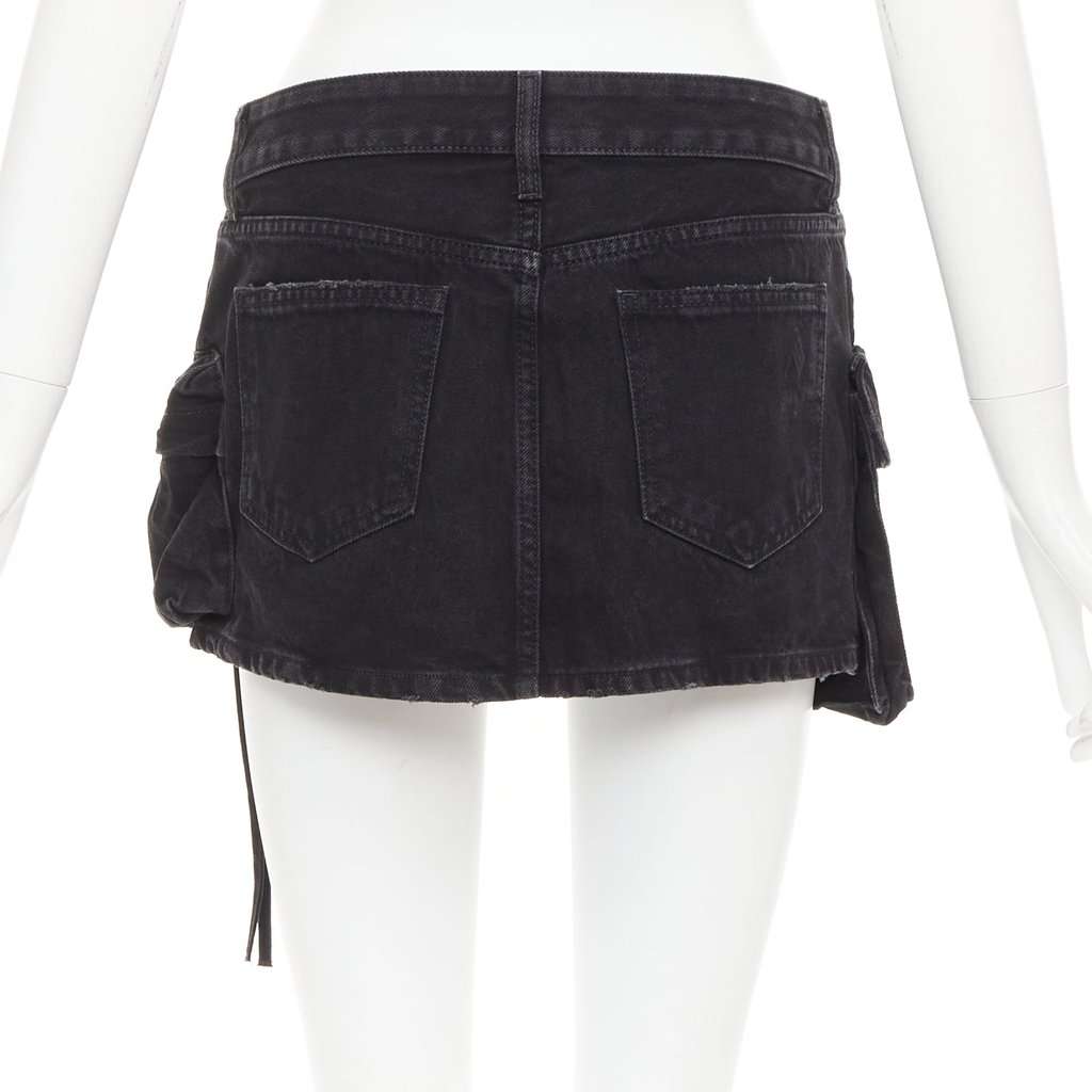 ATTICO Fay Black Cotton Very good condition - Box View
