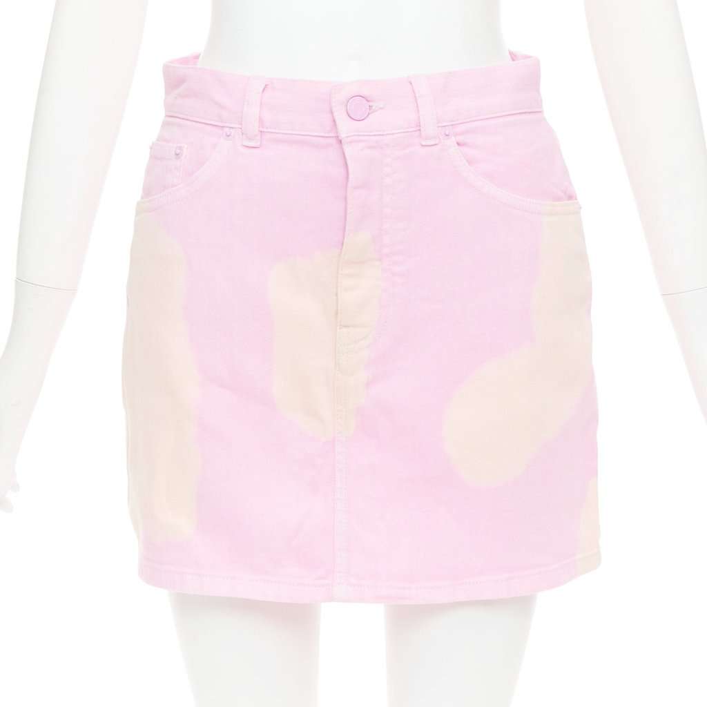 Givenchy Pink Cotton Skirt Pink Cotton Very good condition - Front View