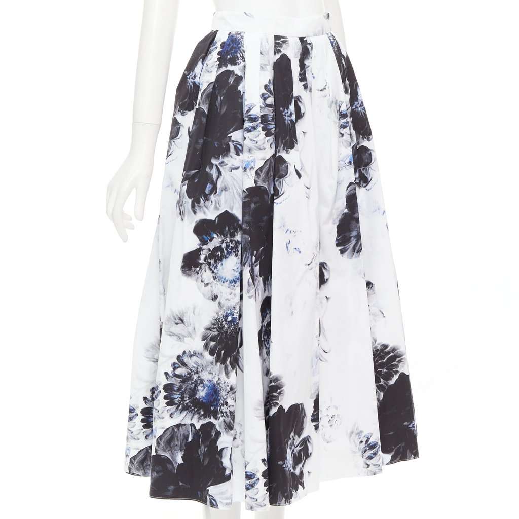 Alexander McQueen White Cotton Skirt White Cotton Very good condition - Inside View
