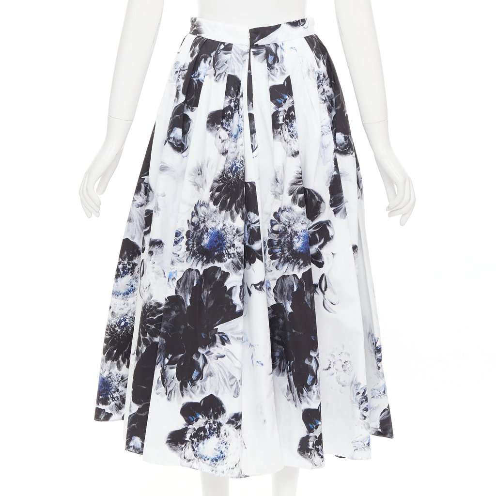 Alexander McQueen White Cotton Skirt White Cotton Very good condition - Box View
