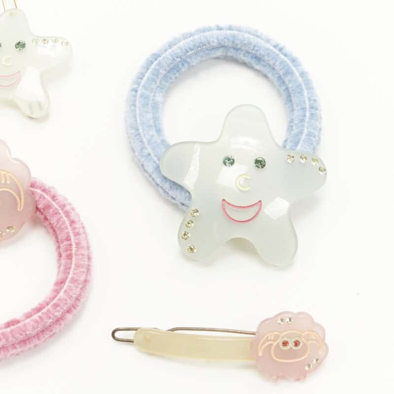 Unsigned Star Hair Clips Other Plastic Very good condition - Model View
