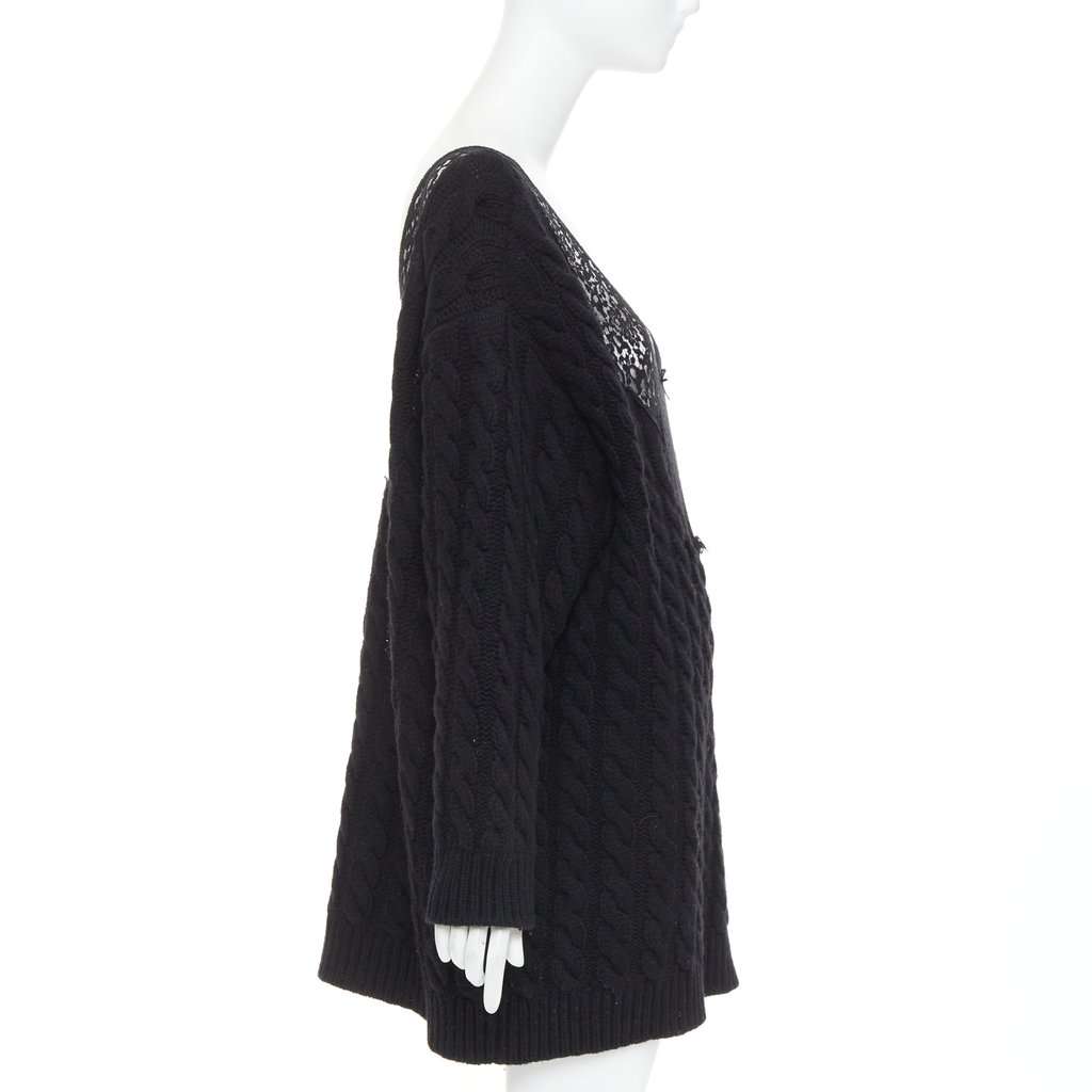 Balenciaga Black Wool Knitwear Black Wool Very good condition - Model View