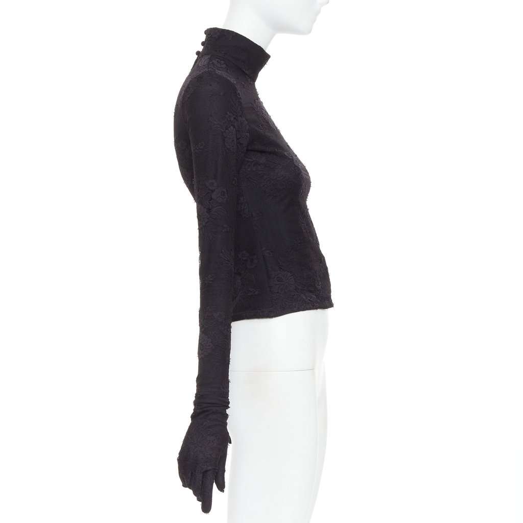 Balenciaga Black Polyamide Top Black Polyamide Very good condition - Model View