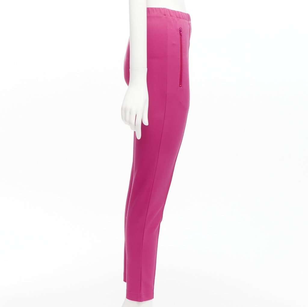 Balenciaga Pink Zip Joggers Pink Viscose Very good condition - Model View
