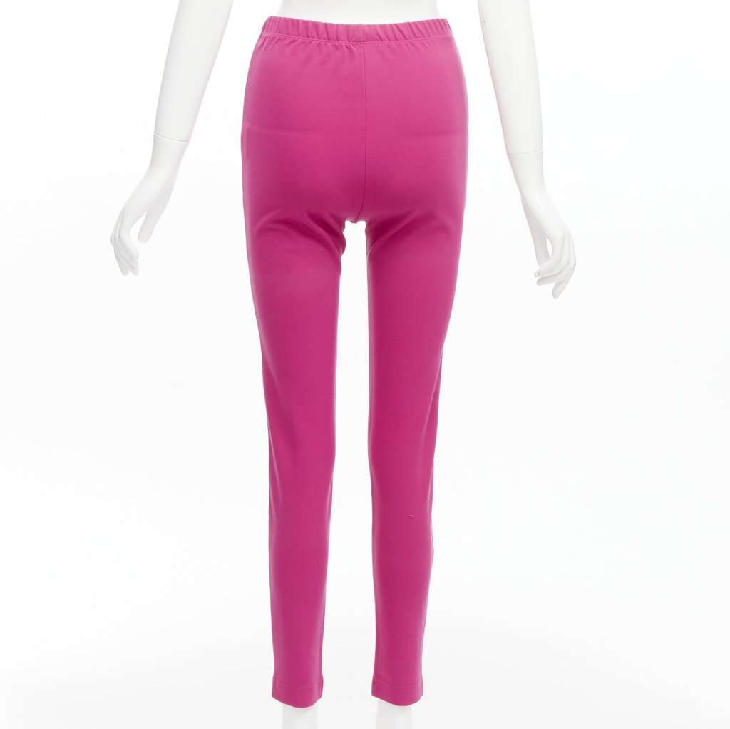 Balenciaga Pink Zip Joggers Pink Viscose Very good condition - Box View