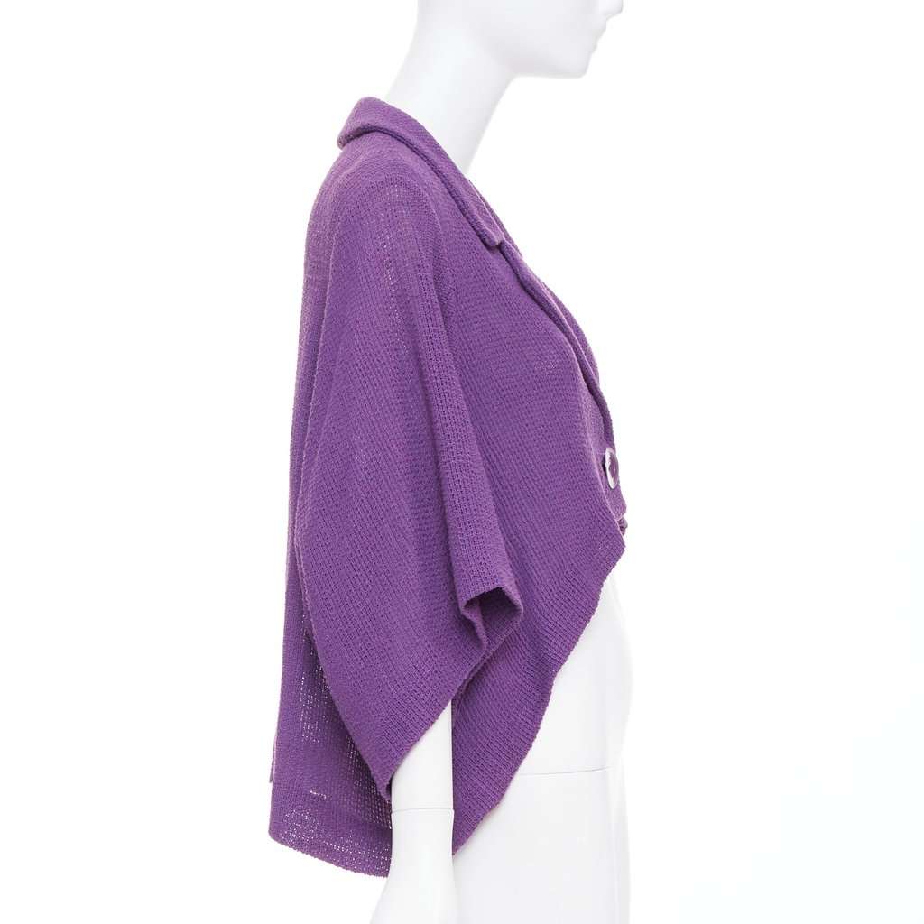 Chloé Purple Cotton Jacket Purple Cotton Good condition - Model View