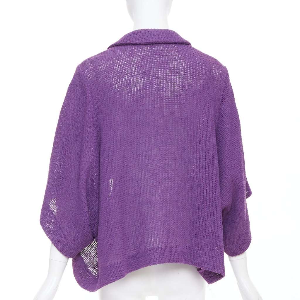 Chloé Purple Cotton Jacket Purple Cotton Good condition - Box View