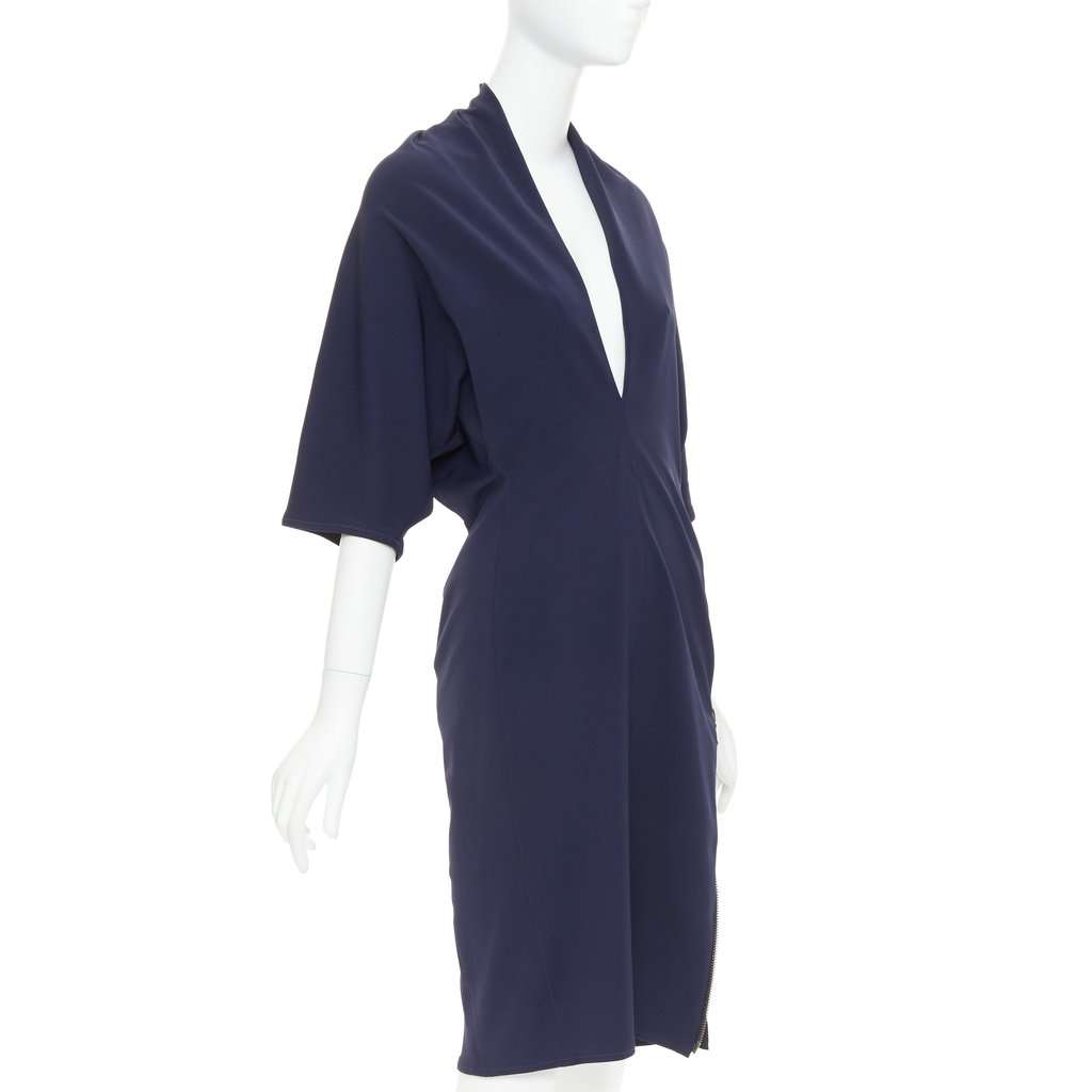 Lanvin Navy Polyamide Dress Navy Polyamide Good condition - Inside View