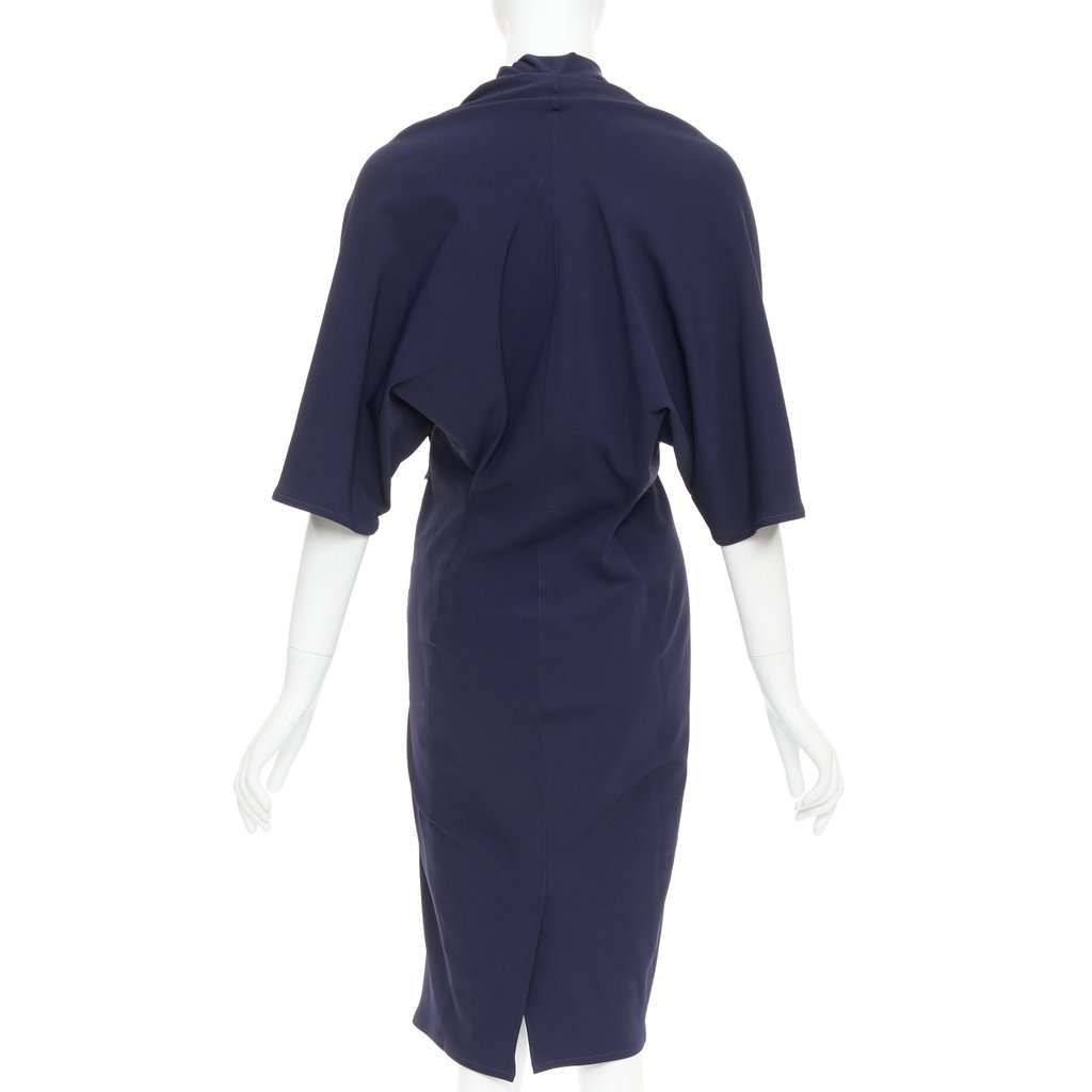 Lanvin Navy Polyamide Dress Navy Polyamide Good condition - Box View