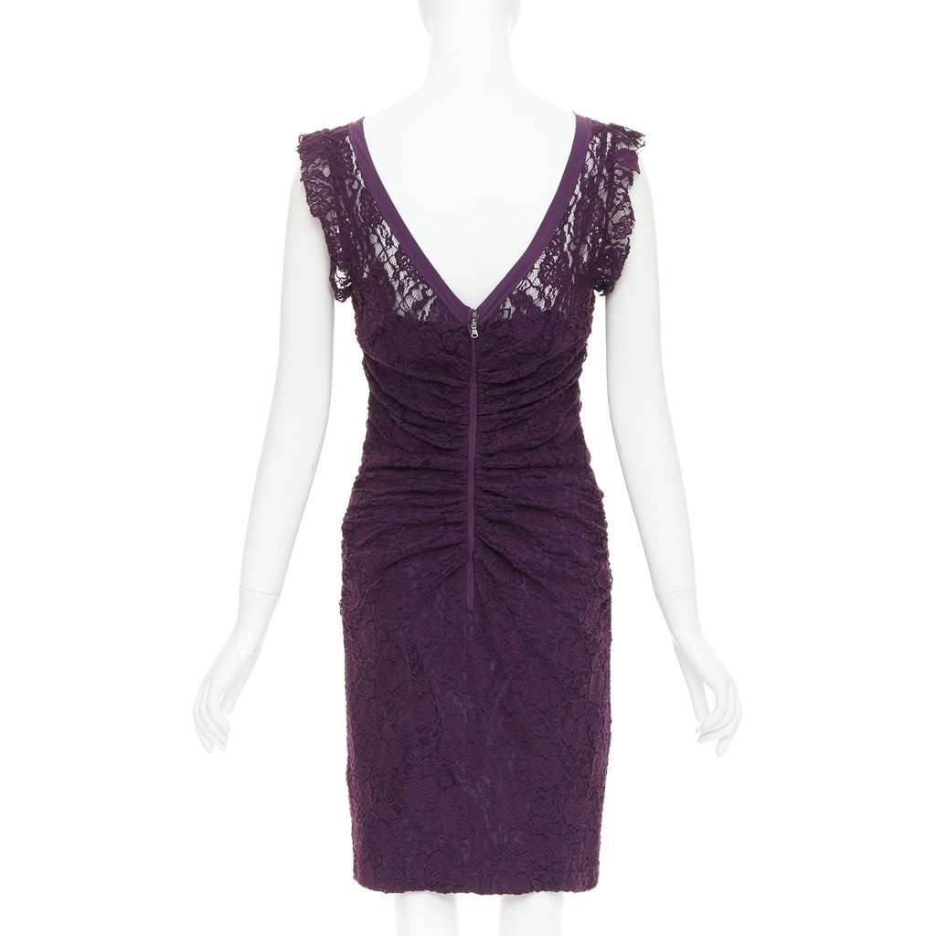 Dolce & Gabbana Purple Polyester Dress Purple Polyester Good condition - Box View