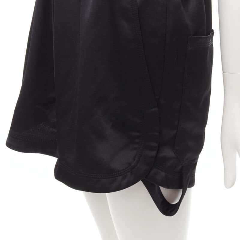 Off-White Logo Pocket Romper Black Polyester Very good condition - Back View